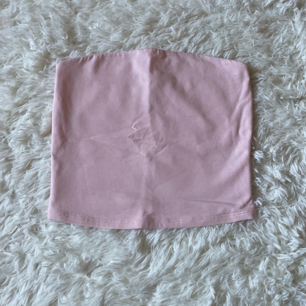 Garage Light Pink Tube Top